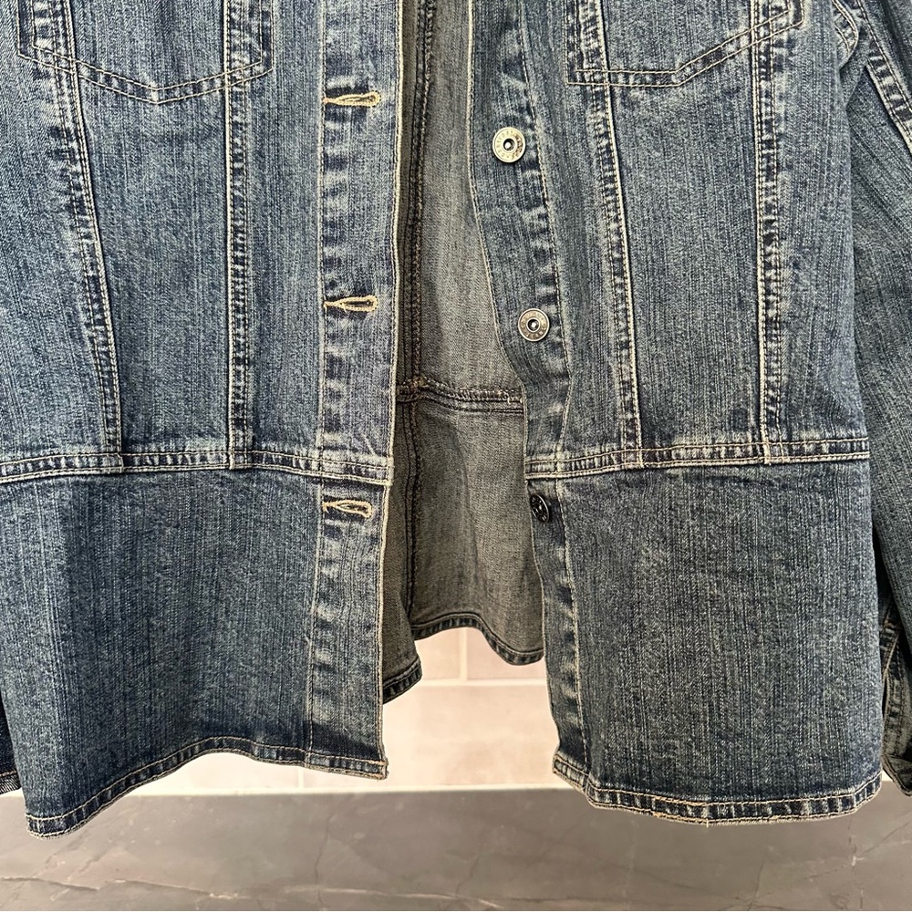 CONTRAST JEANS Denim Jacket 11 - Picture 4 of 6